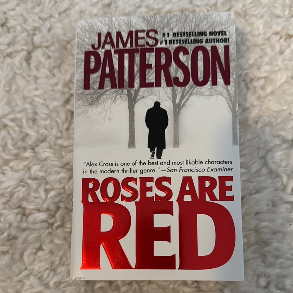 ⛱️2/$5⛱️Roses Are Red by James Patterson, paperback, 2006